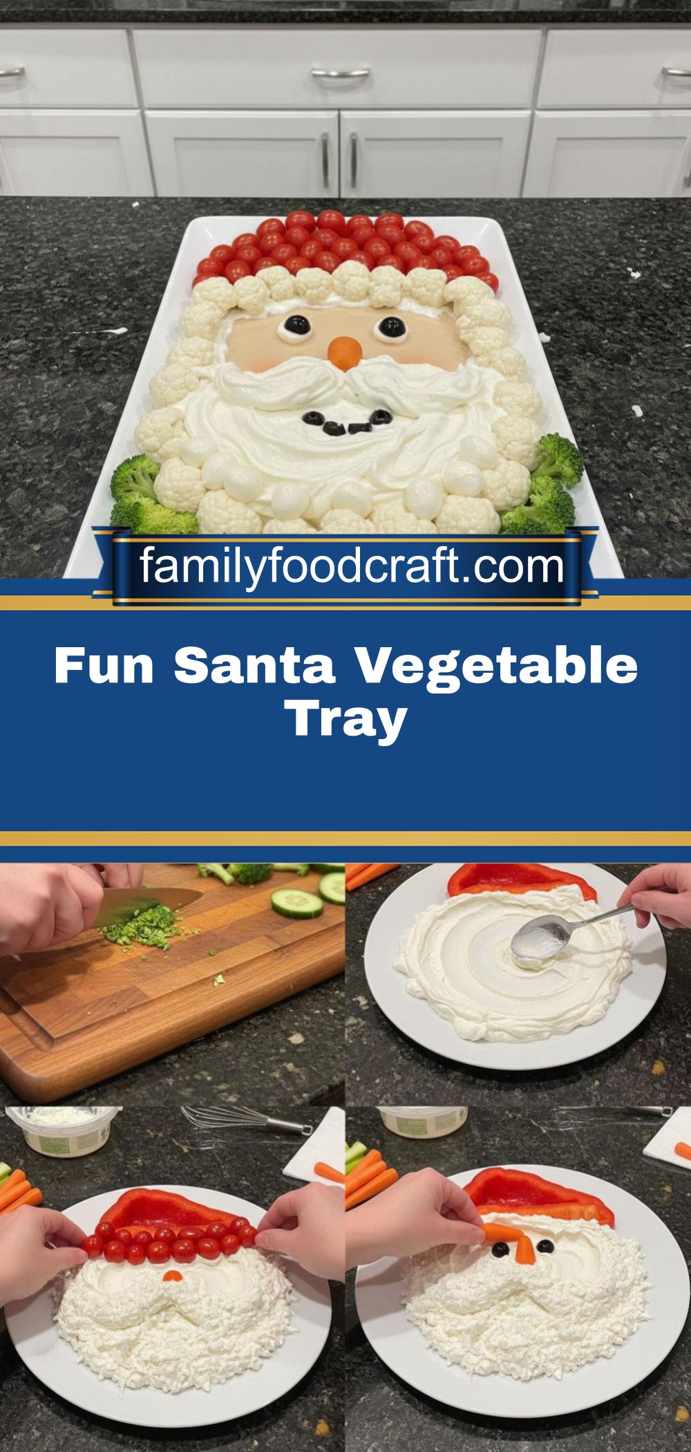 Craft Your Own Festive Santa Veggie Tray: A Step-by-Step Guide